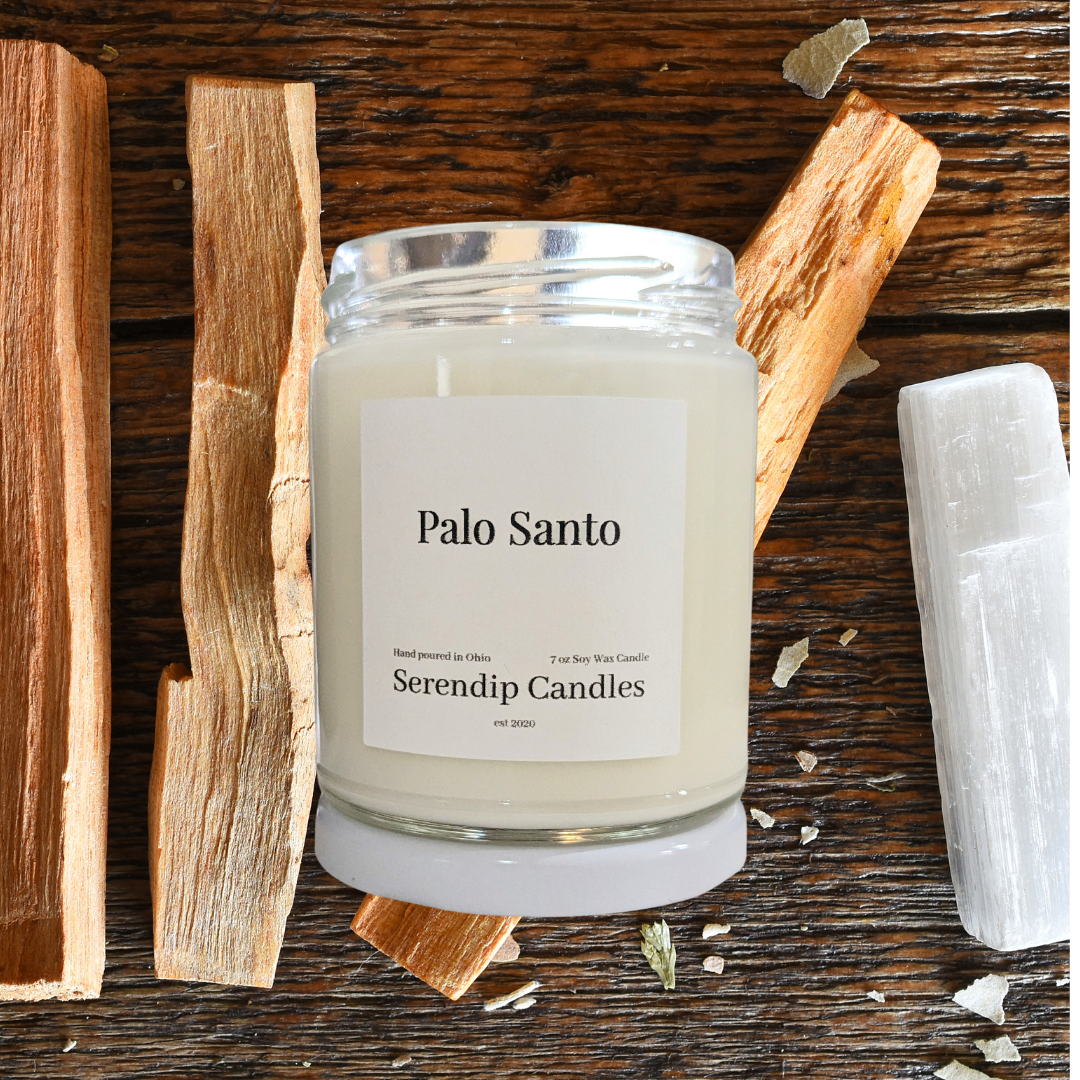 7 oz. Palo Santo Soy Wax Candle