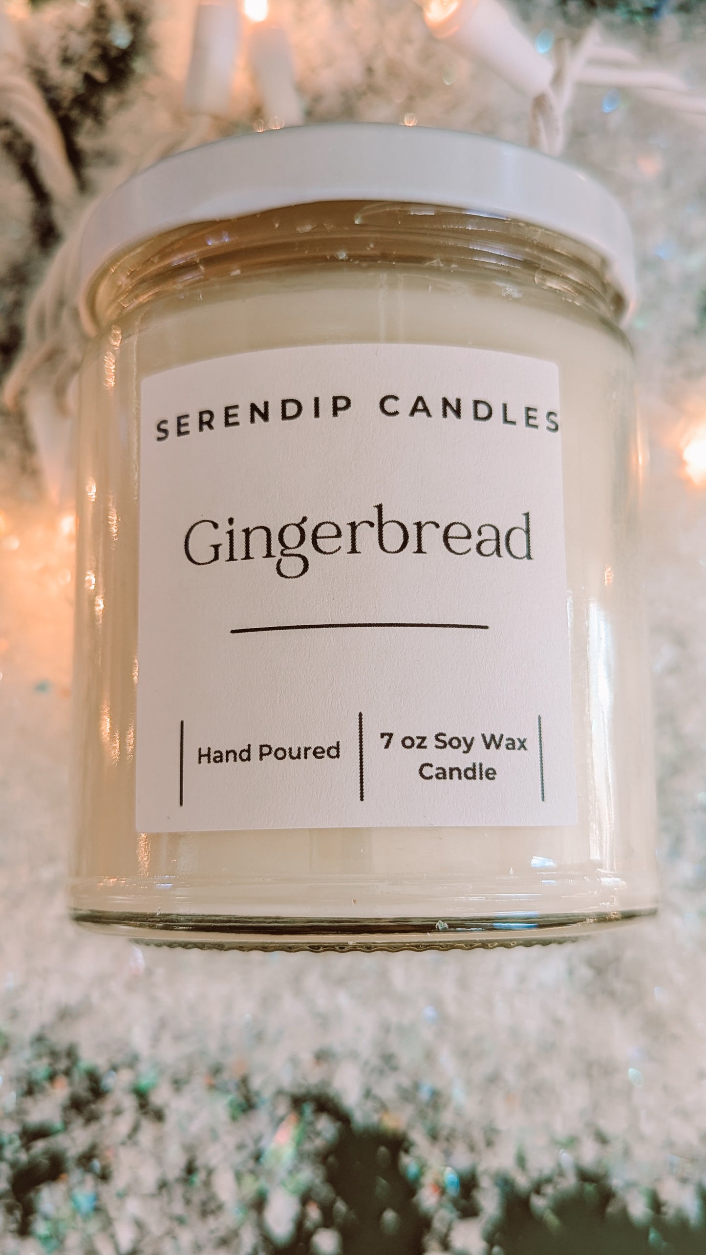 7 oz Gingerbread Soy Wax Candle
