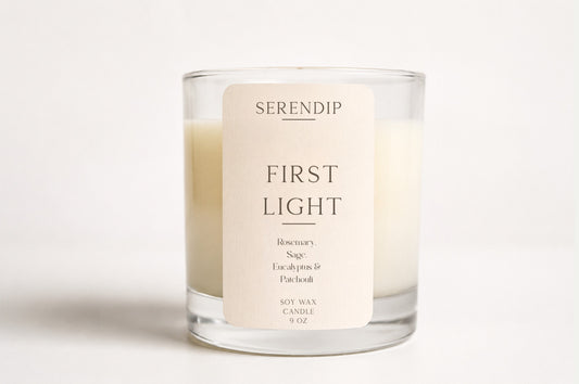 First Light Soy Wax Candle