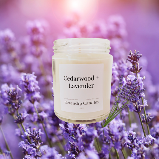7 oz. Cedarwod + Lavender Candle