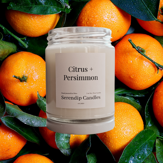 7 oz. Citrus + Persimmon Candle