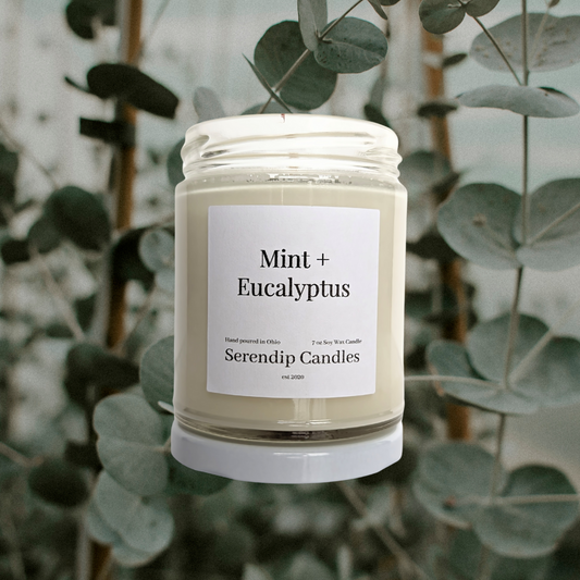 7 oz. Mint + Eucalyptus Candle
