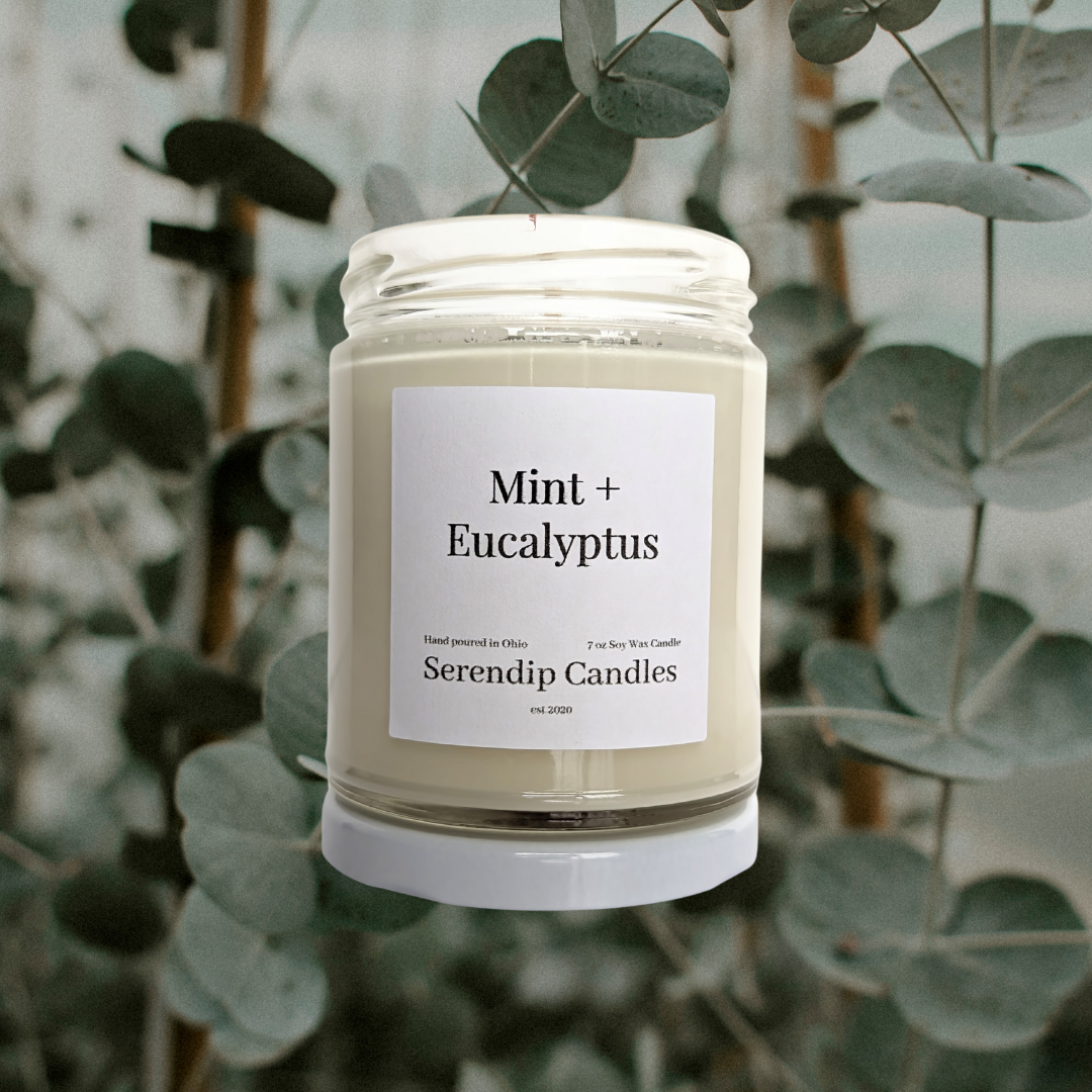 7 oz. Mint + Eucalyptus Candle
