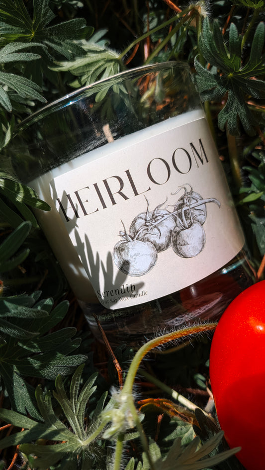 9 oz Heirloom Soy Wax Candle