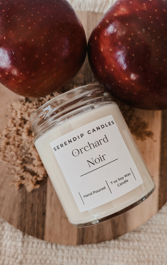 7 oz Orchard Noir Soy Wax Candle